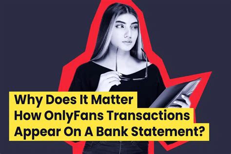 how to make onlyfans not appear on bank statement|How To Change Onlyfans On Bank Statement